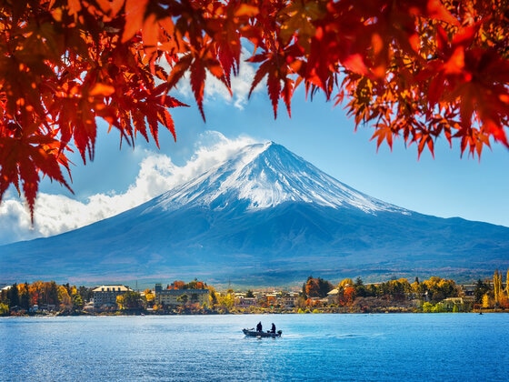 色鮮やかな紅葉の旅